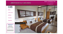 Desktop Screenshot of aberdeenselfcatering.co.uk